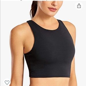 CRZ YOGA High Neck Crop Top